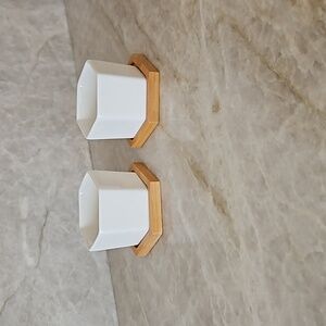 Succulent Pots On Wood Trays LIKE NEW!!!